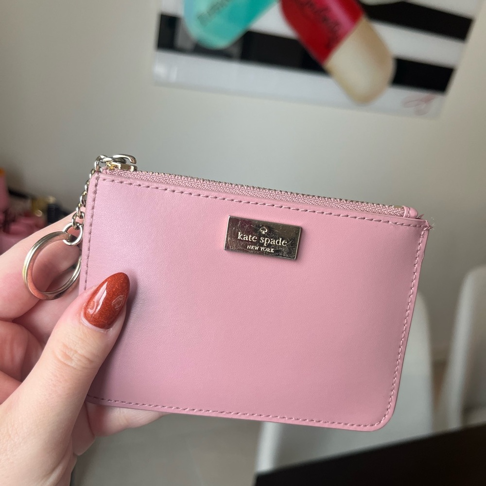 Kate spade keychain wallet